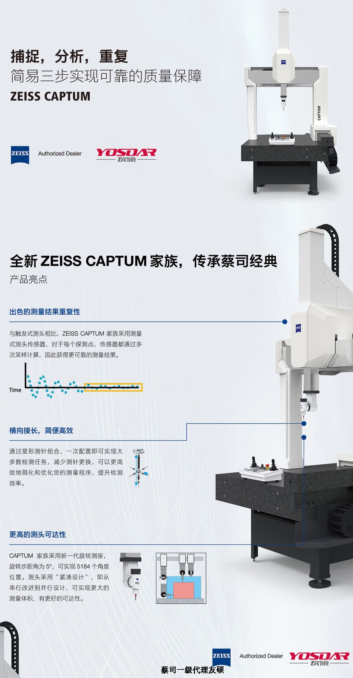 内蒙古蔡司三坐标CAPTUM